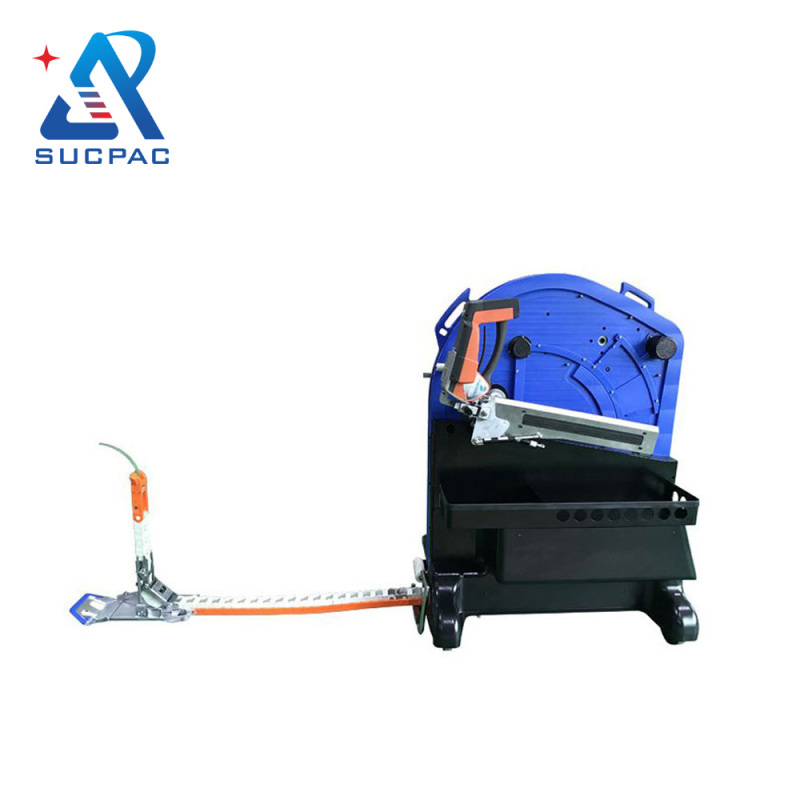 Strap feeding Strapping Machine for Heavy Pallet