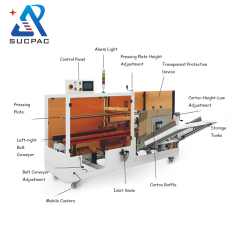 automatic cardboard case erector machine carton forming machine