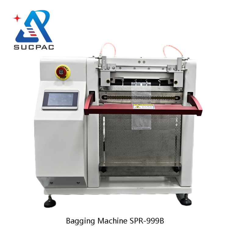 Express warehouse express PE film bagging machine