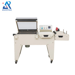 L type film cutting and heat shrinking machine for cardboard box