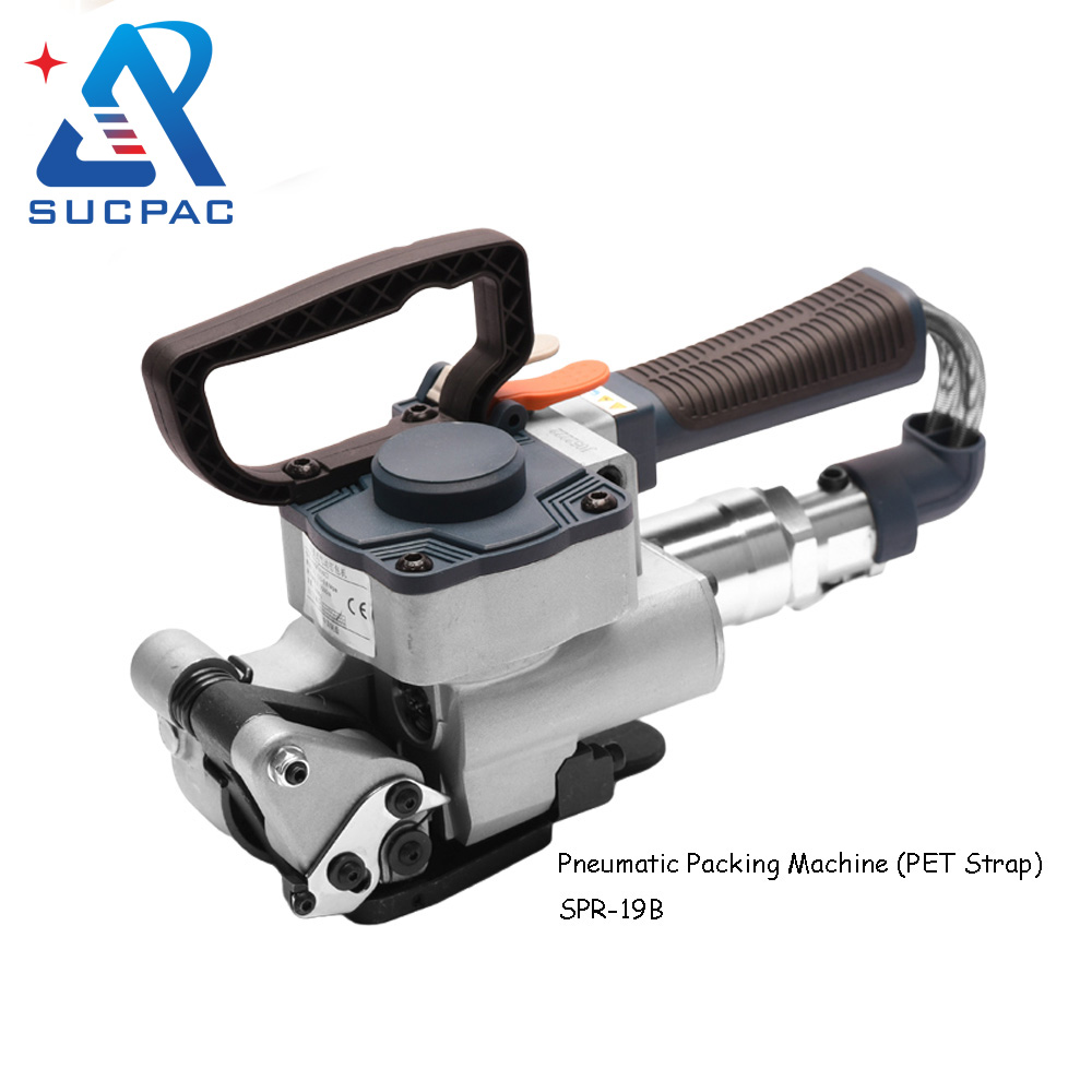 Pneumatic Strapping Machine for PP PET Handheld Strapping Tool for 19-25mm Band