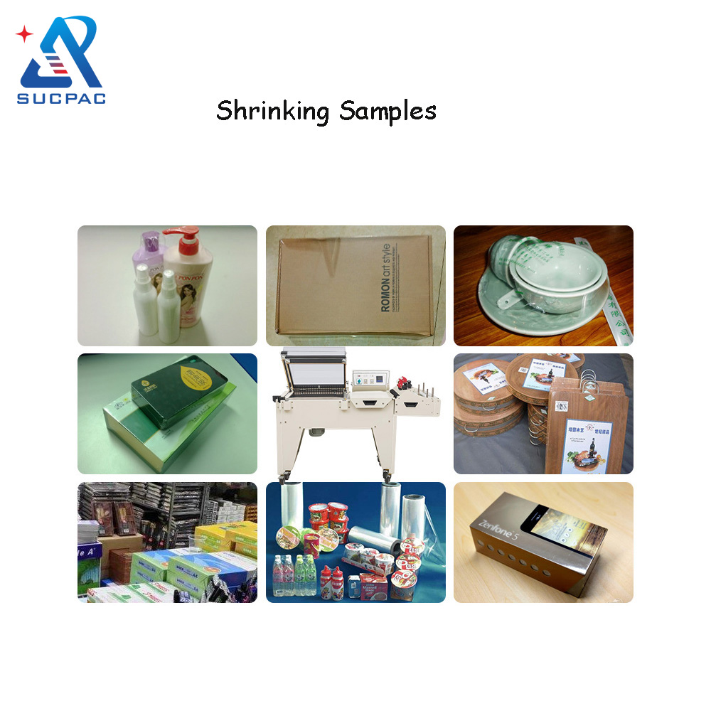 Heat Shrink Wrapper Film Shrink Wrapping Machine Cutting and Sealing Machine