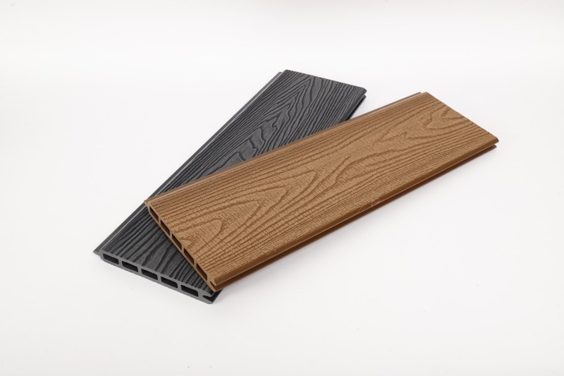 Deep emboss composite Fence