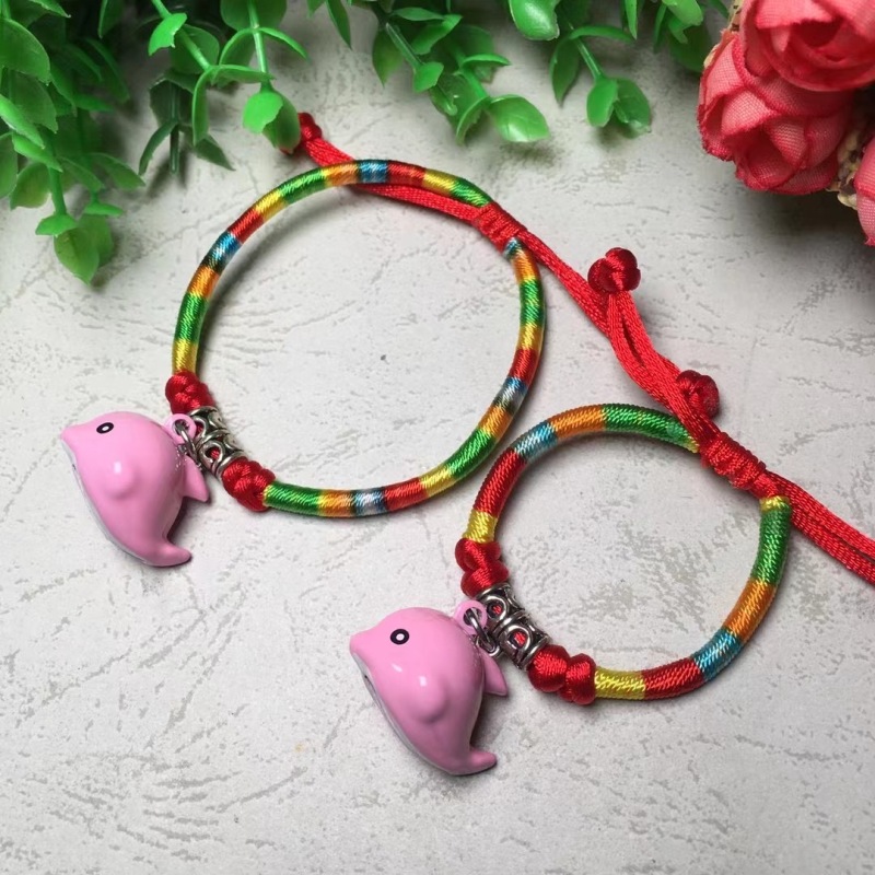 Bracelet Chinese Dragon Boat Festival Mascot Colorful Cartoon Bracelet