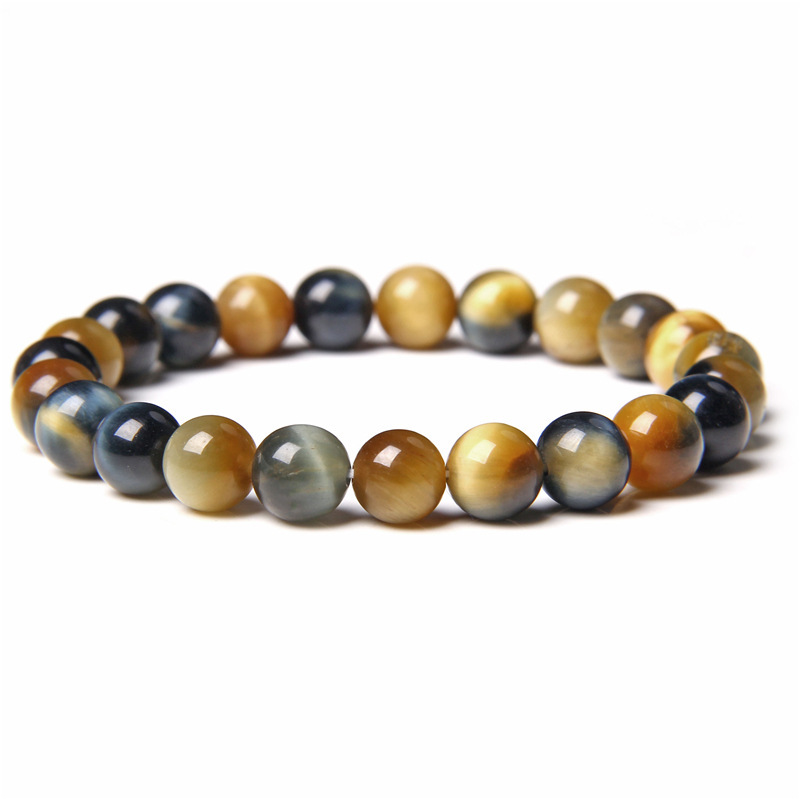 Natural crystal bracelet--tiger eye  outside single hot selling8mm