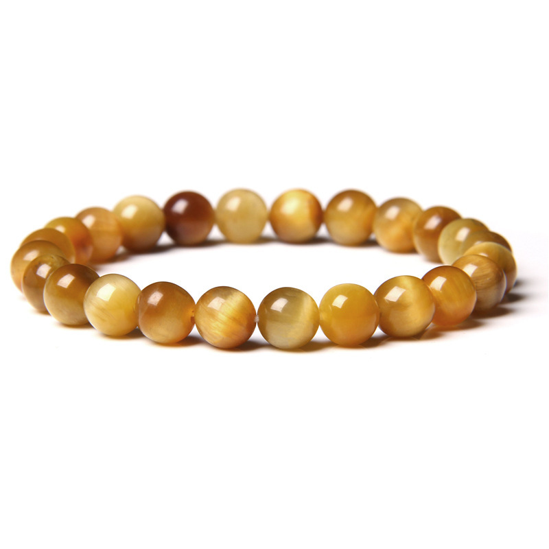 Natural crystal bracelet--tiger eye  outside single hot selling8mm