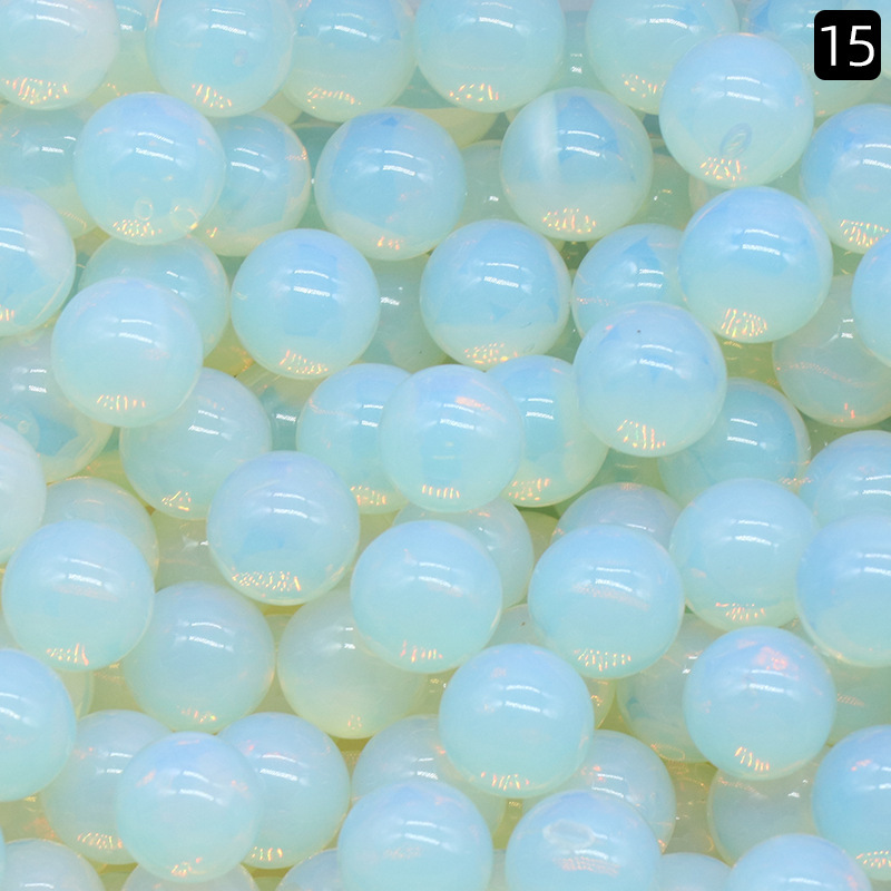 10MM non-porous beads natural crystal semi-precious stones beads scattered beads diy stone jewelry material
