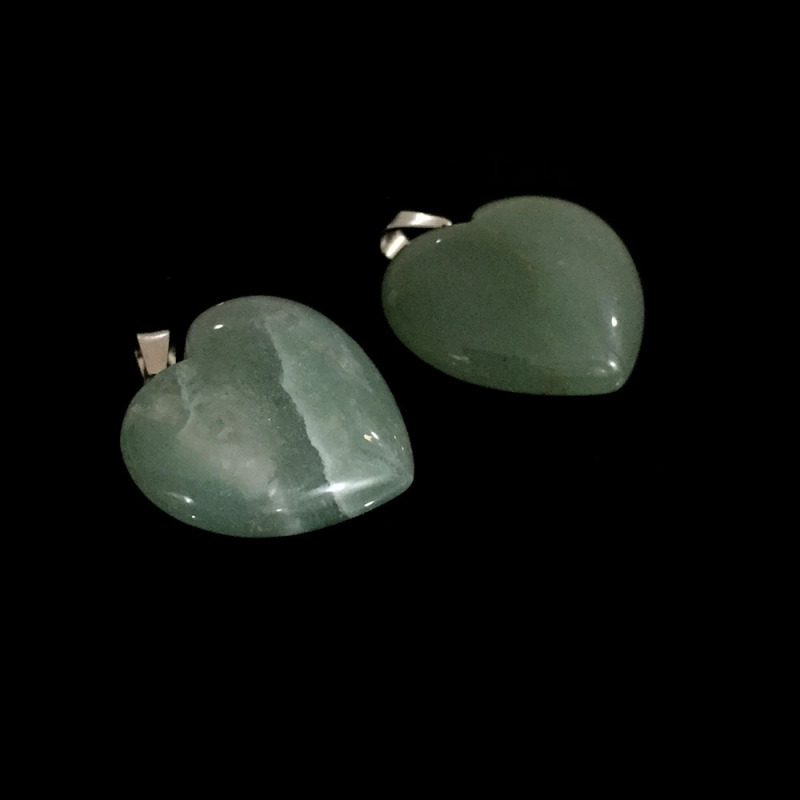 Outer single hot selling natural crystal jade love pendant