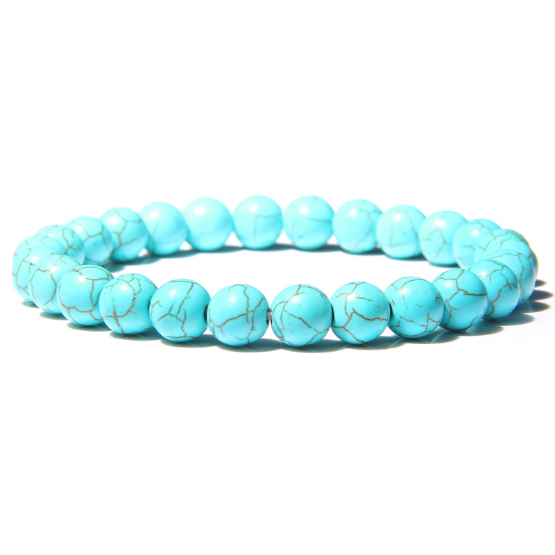 Foreign orders Hot selling Natural Crystal Agate Colorful Wholesale Retail Bracelet