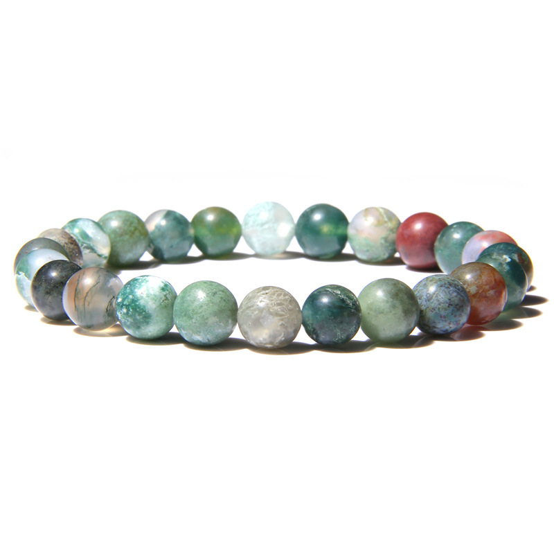 Foreign orders Hot selling Natural Crystal Agate Colorful Wholesale Retail Bracelet