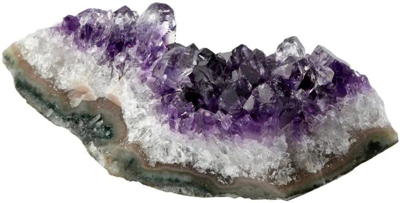 Outer single hot selling natural amethyst Uruguay rough stone raw ore crystal cluster power stone home diy jewelry