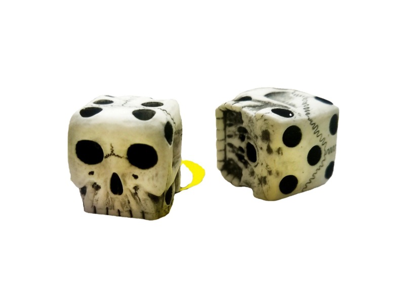 Outsourcing Hot Selling Skull Dice Game Novelty Leisure Toys Creative Festive Party Funny European and American Carnival Explosion