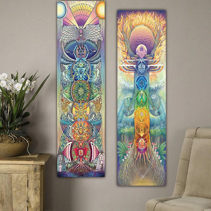 Hot selling multi-element combination hanging painting hanging cloth porch cloth painting