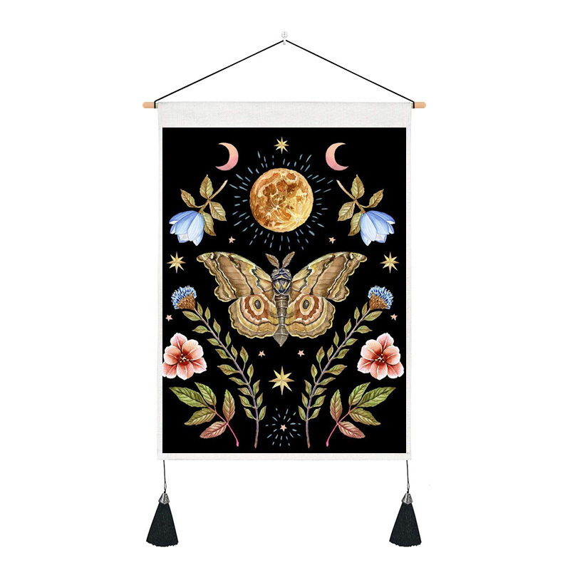 Hanging Wall Tapestry Digital Printing Tapestry Butterfly Series