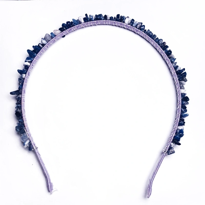 hot sale Blue-vein stone headband