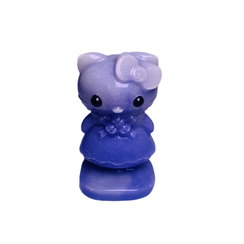 Hot Selling Glow-in-the-Dark Resin hello kitty