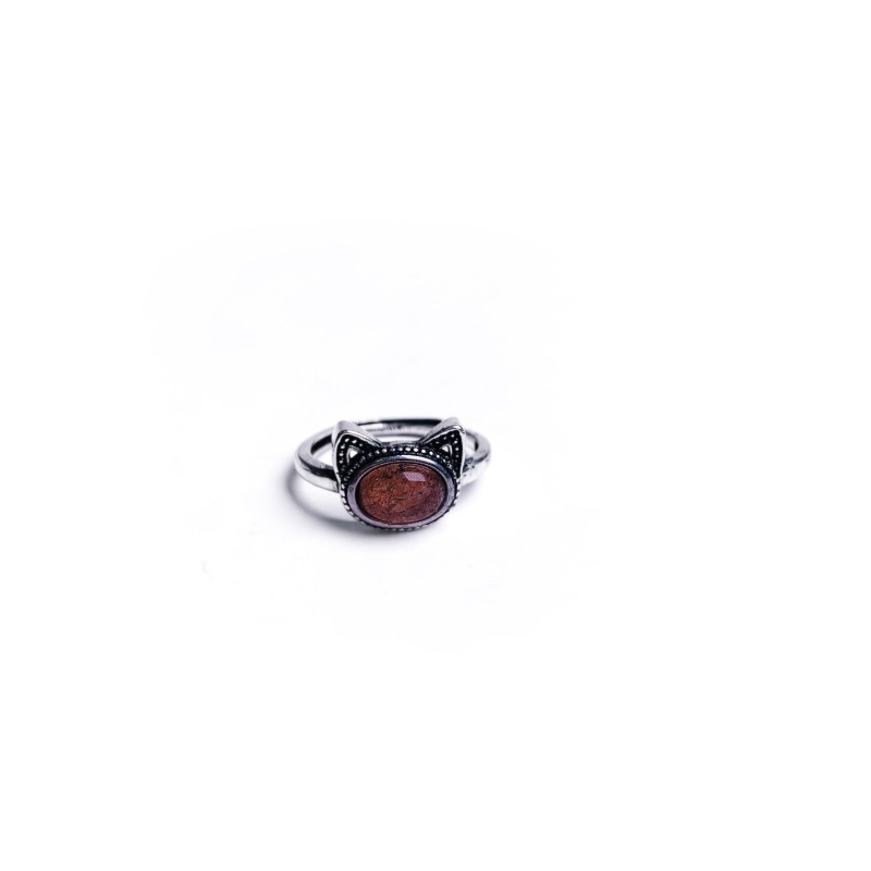 hot selling ring, vintage ring, Rutilated crystal ring