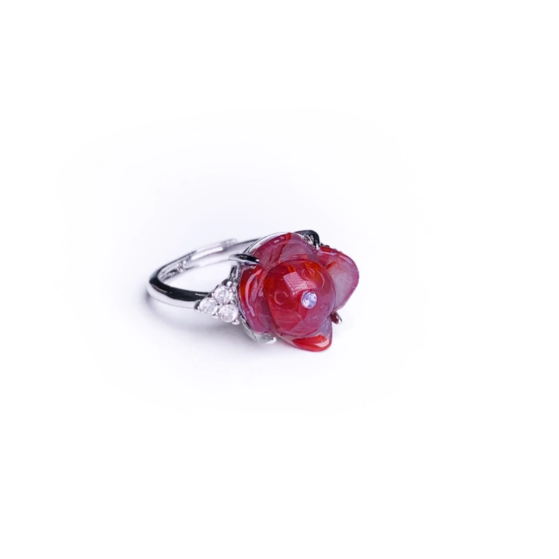 selling ring, South Red Agate ring