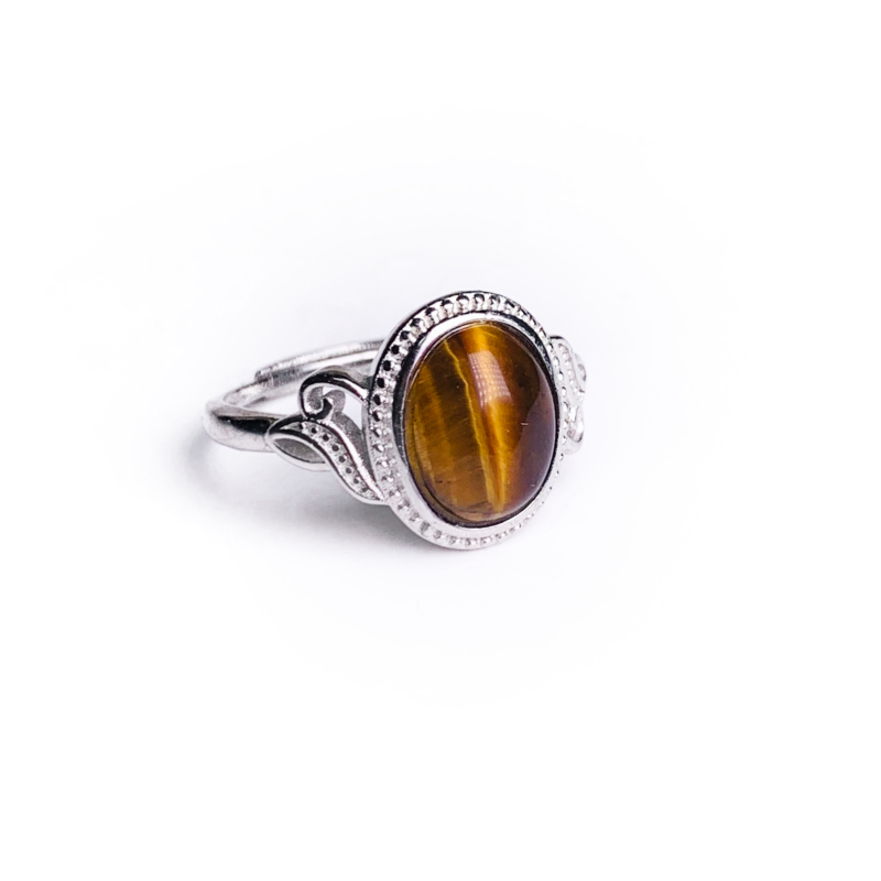 hot selling vintage ring、tiger's eye rings