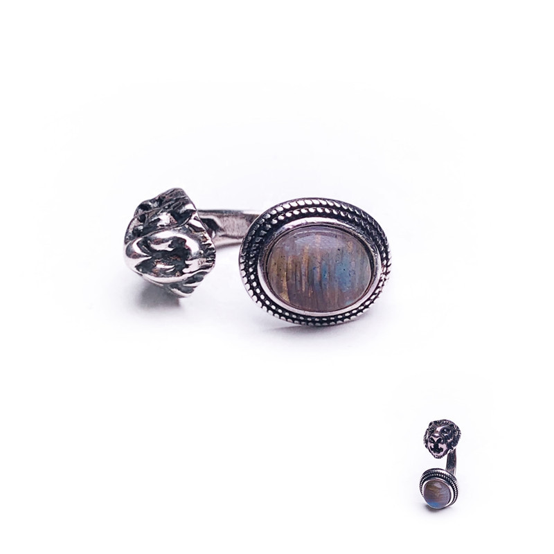 Hot selling vintage rings, labradorite rings