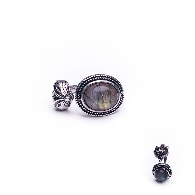 Hot selling vintage rings, labradorite rings