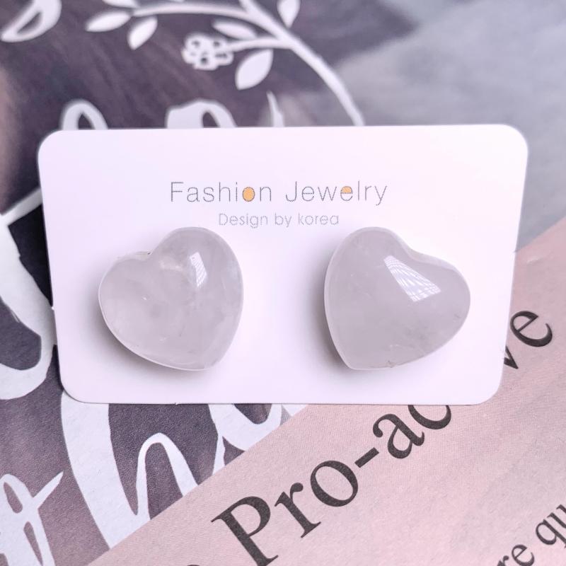 hot sale 925 silver earrings, new heart earrings