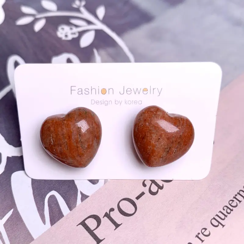 hot sale 925 silver earrings, new heart earrings