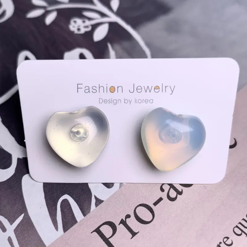 hot sale 925 silver earrings, new heart earrings