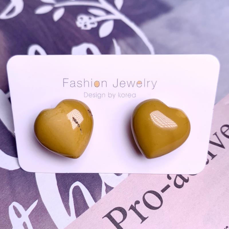 hot sale 925 silver earrings, new heart earrings