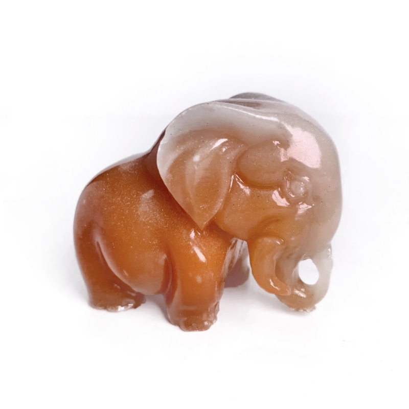 Hot Selling Glow-in-the-Dark Resin Elephant