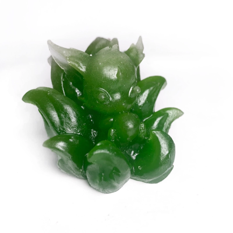 Hot Selling Glow-in-the-Dark Resin nine tailed fox