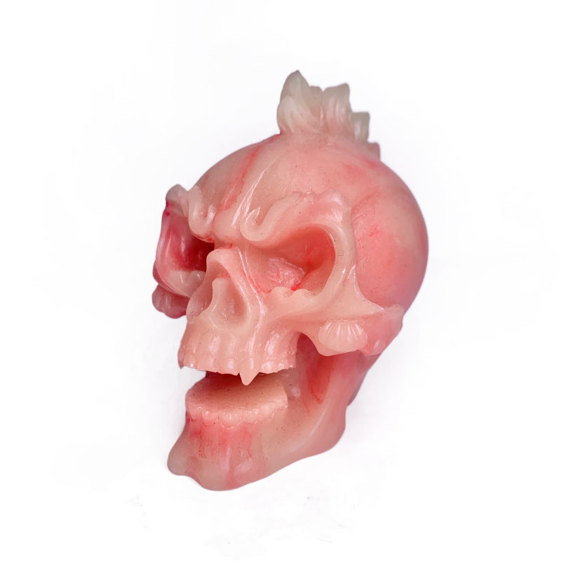 Hot Selling Glow-in-the-Dark Resin Skull