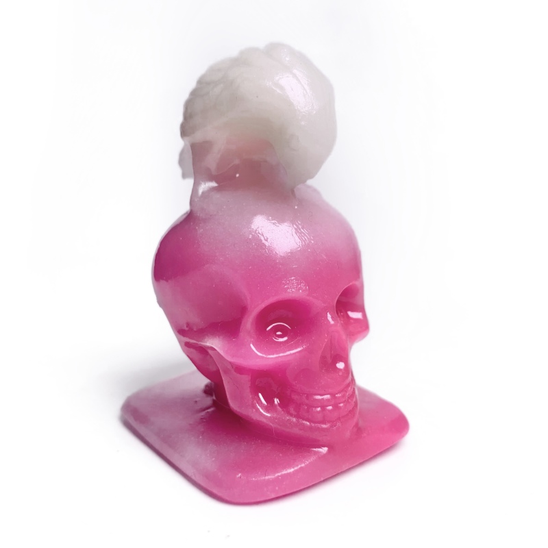 Hot Selling Glow-in-the-Dark Resin Raven and Skull