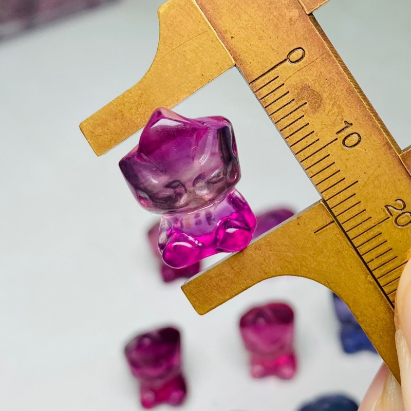 Color Fluorite Carving Groot