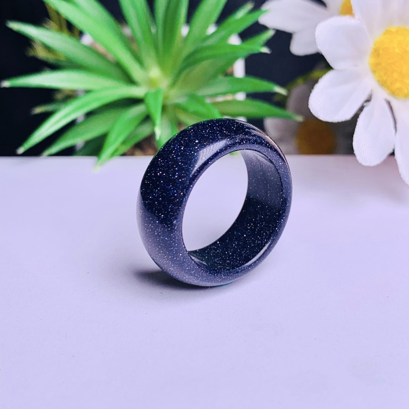 Hot selling a variety of crystal, jade material ring