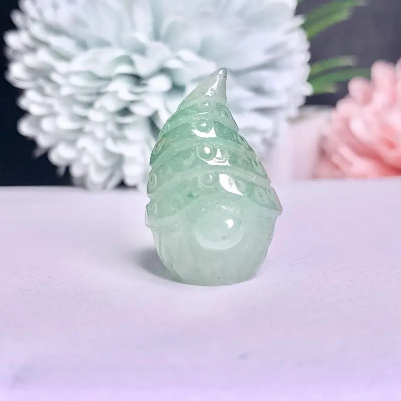 Hot sale natural crystal material carving goblin