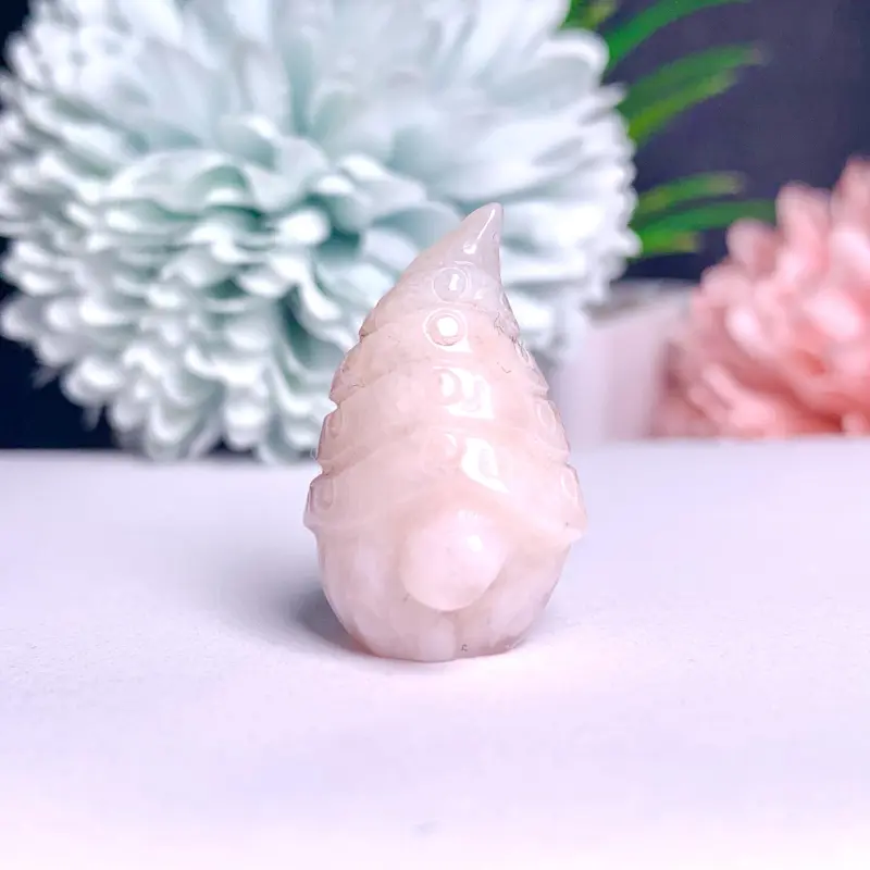 Hot sale natural crystal material carving goblin