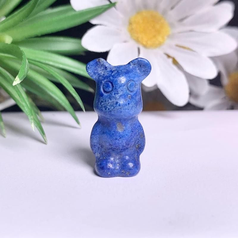 Hot selling crystal, jade carving violent bear