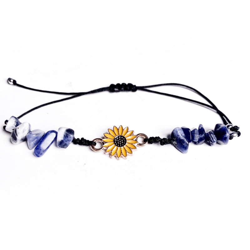 Hot selling chip, alloy small daisy bracelet