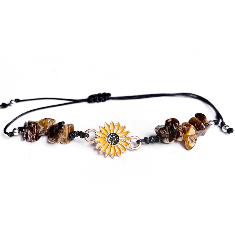 Hot selling chip, alloy small daisy bracelet