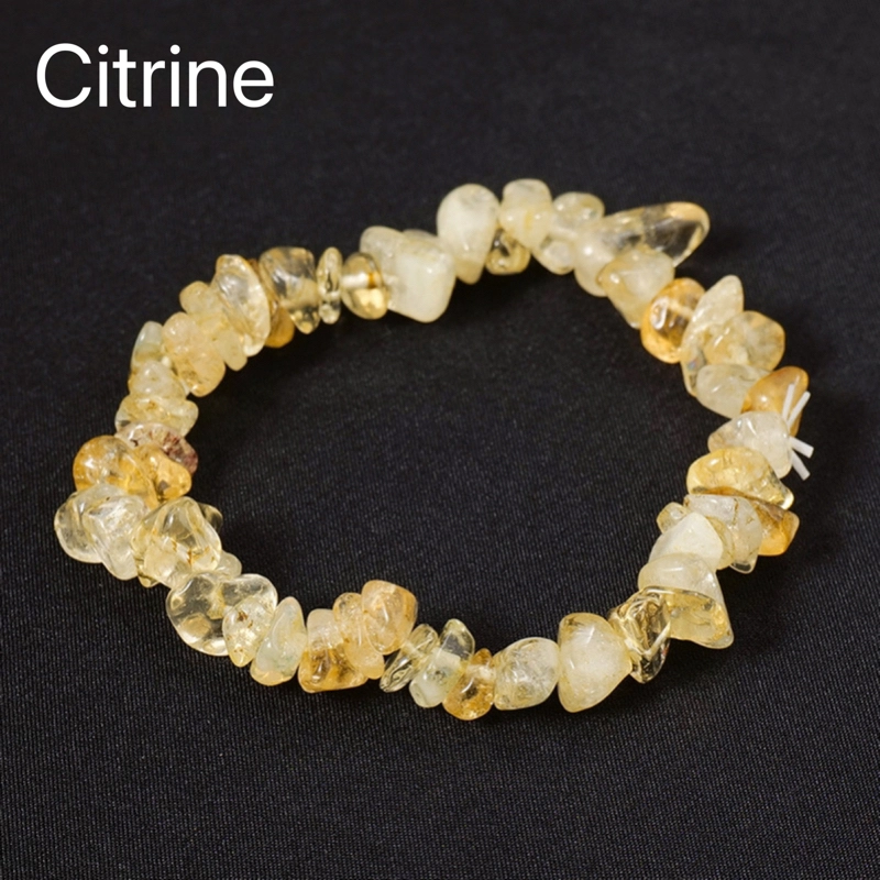 crystal chips bracelet