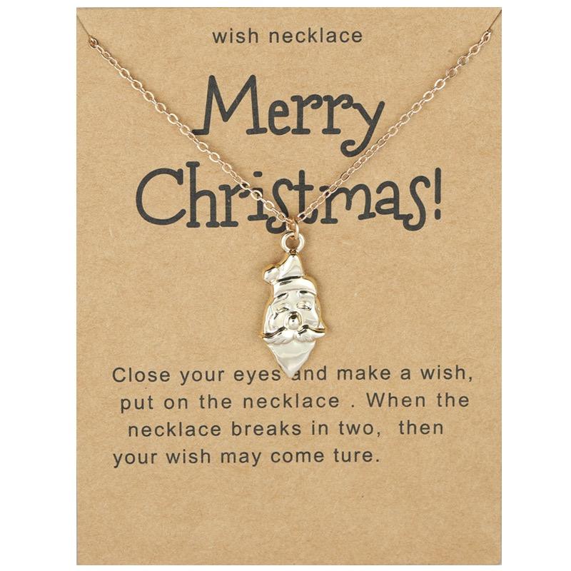 Christmas hot products: Santa & Cane Boots & Christmas Tree & Reindeer & Snowflakes & Pendants & Christmas & Gift Card Necklaces