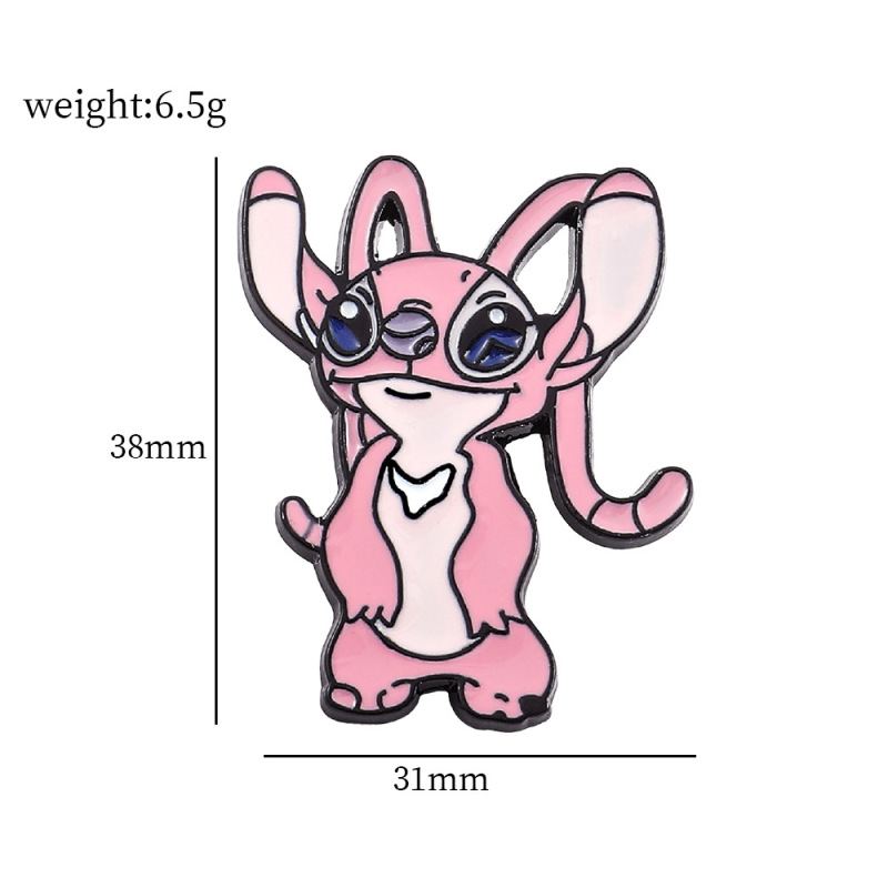 Interstellar baby cartoon Stitch brooch cartoon cute zinc alloy brooch metal badge