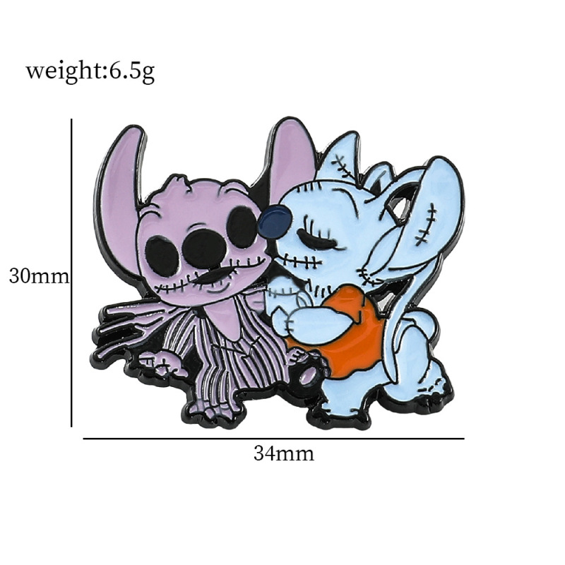 Interstellar baby cartoon Stitch brooch cartoon cute zinc alloy brooch metal badge