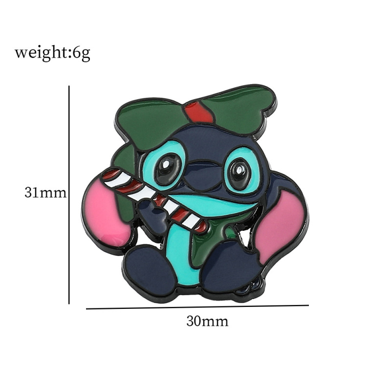 Interstellar baby cartoon Stitch brooch cartoon cute zinc alloy brooch metal badge