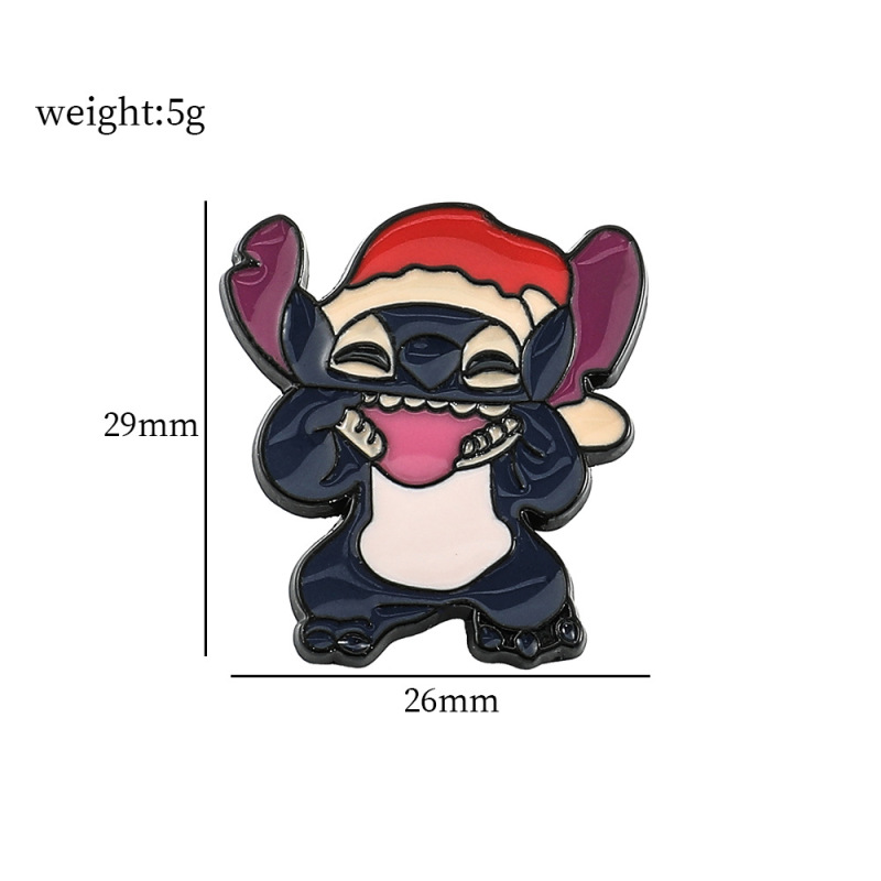 Interstellar baby cartoon Stitch brooch cartoon cute zinc alloy brooch metal badge