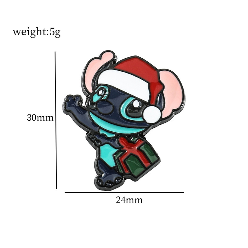 Interstellar baby cartoon Stitch brooch cartoon cute zinc alloy brooch metal badge