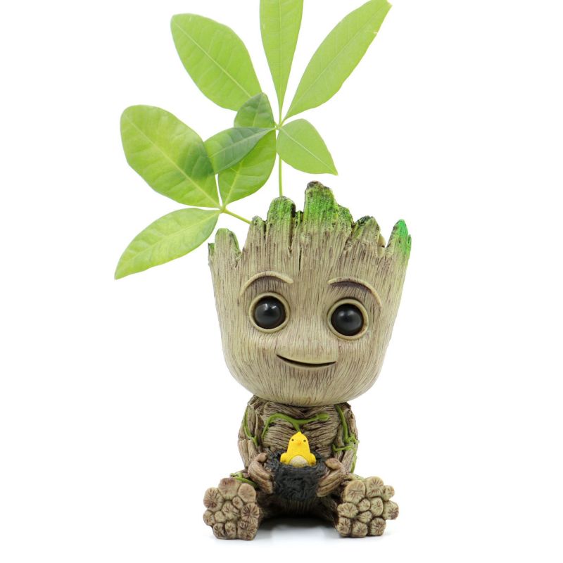 Guardians of the Galaxy Groot flower pot bird's nest tree Groot tree person ornament