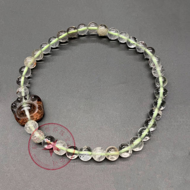Original design cat claw series bracelet, natural crystal lucky series