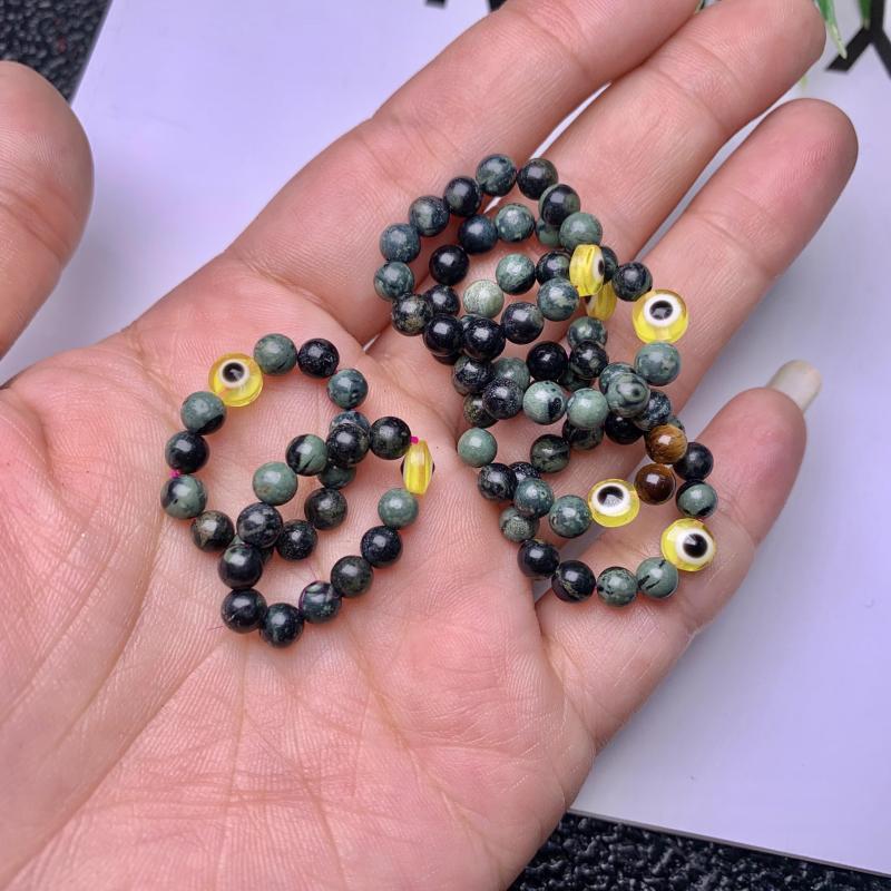 Factory Wholesale Natural Crystal evil eyes Fashion Jewelry Rings Exquisite Jewelry Rings Healing Gifts